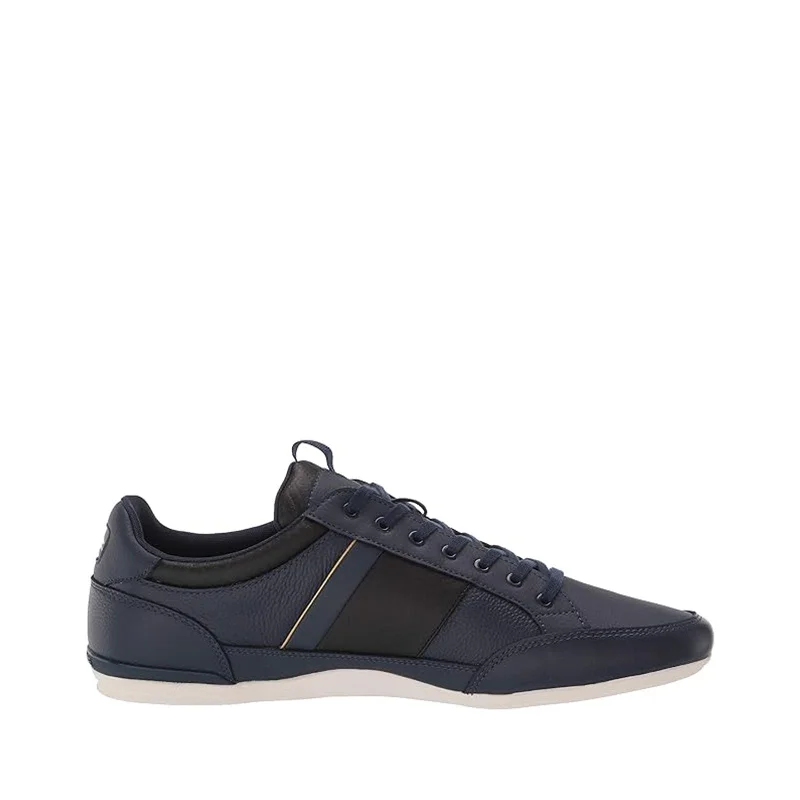 Lacoste Mens Chaymon Sneakers, Navy/Black