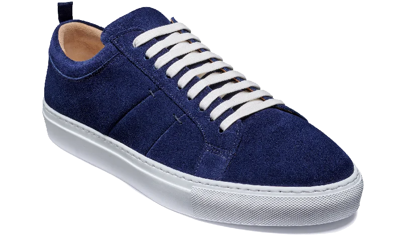 Greg - Navy Suede