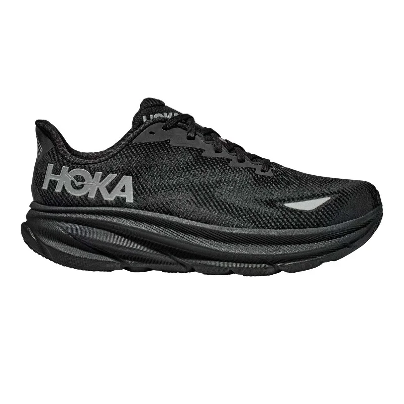 Hoka One One Men's Clifton 9 Black/Black Gore-Tex