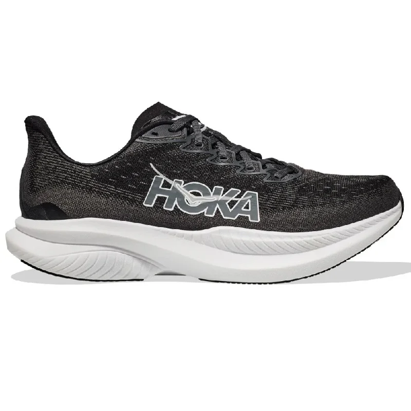 Hoka Men's Mach 6 Black / White