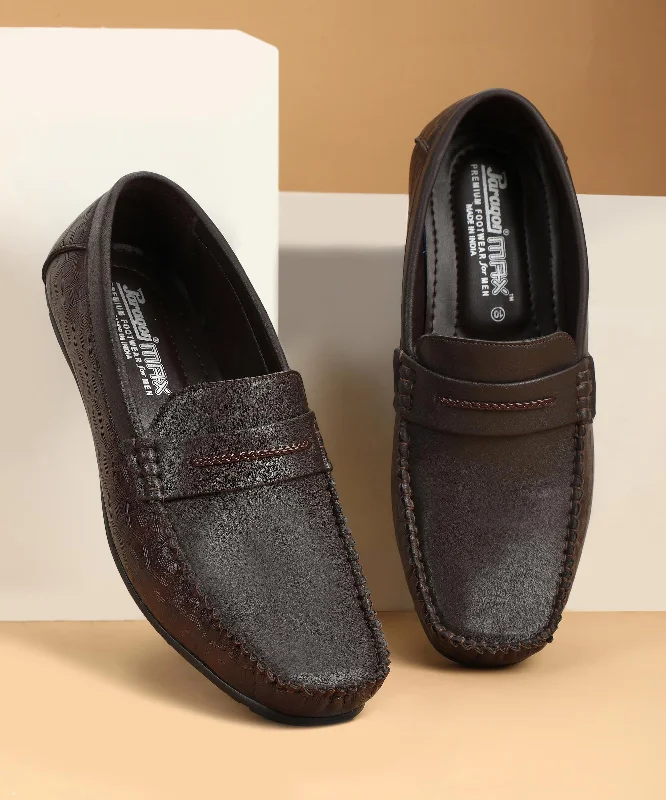 Paragon K11237G Men Loafers | Stylish Walking Outdoor Shoes | Daily & Occasion Wear | Smart & Trendy | Comfortable Cushioned Soles